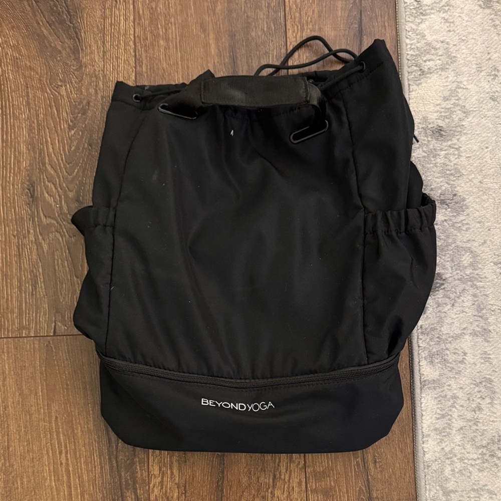 Beyond Yoga Classic Black Backpack